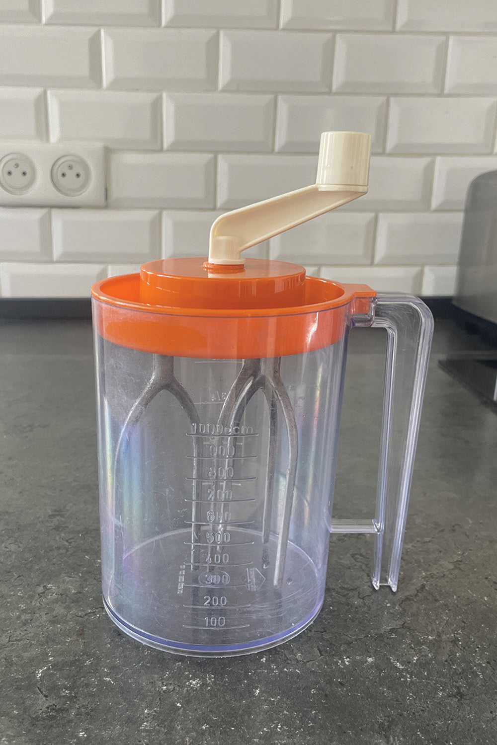 Batteur Cuisine Vintage Orange