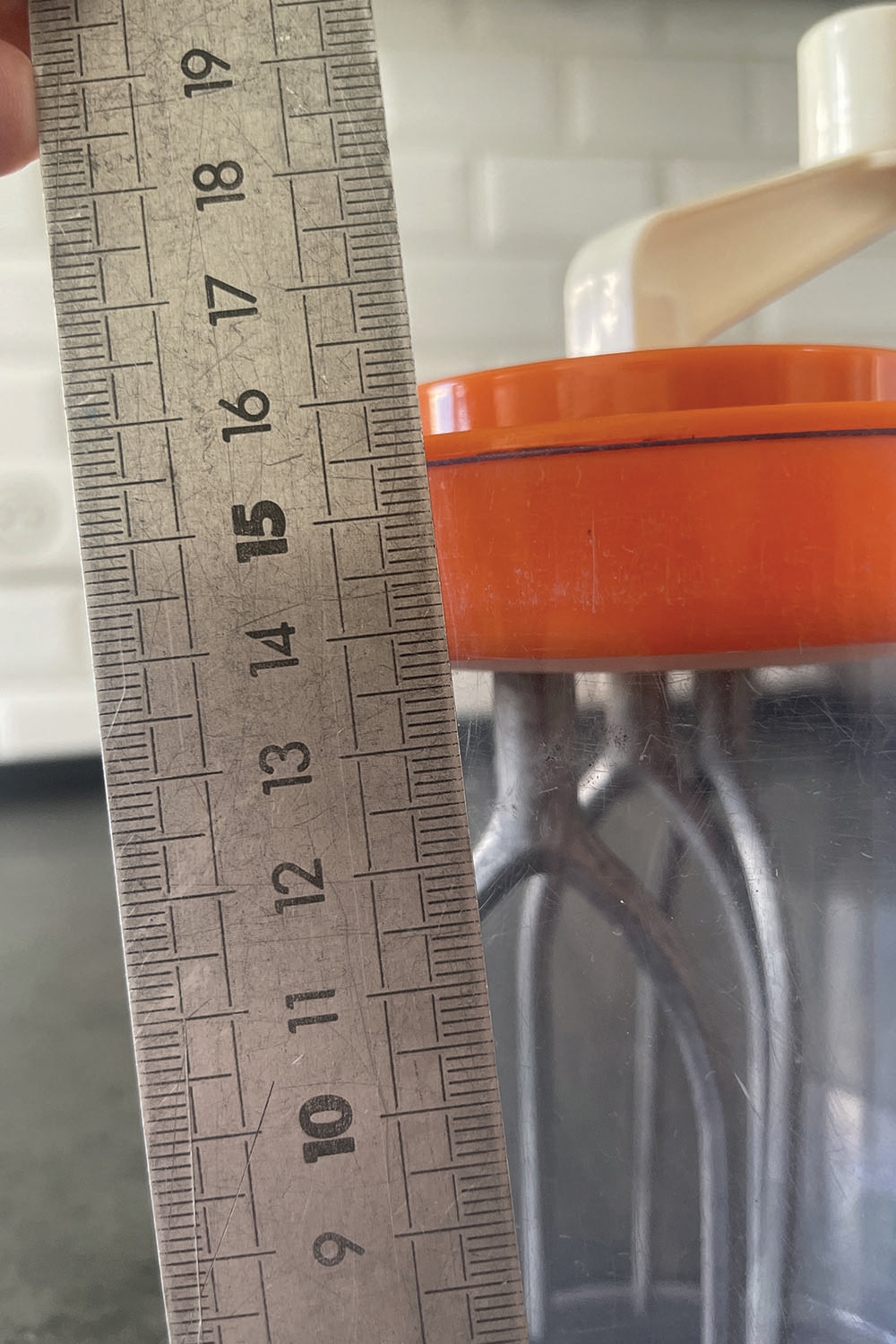 Batteur Cuisine Vintage Orange