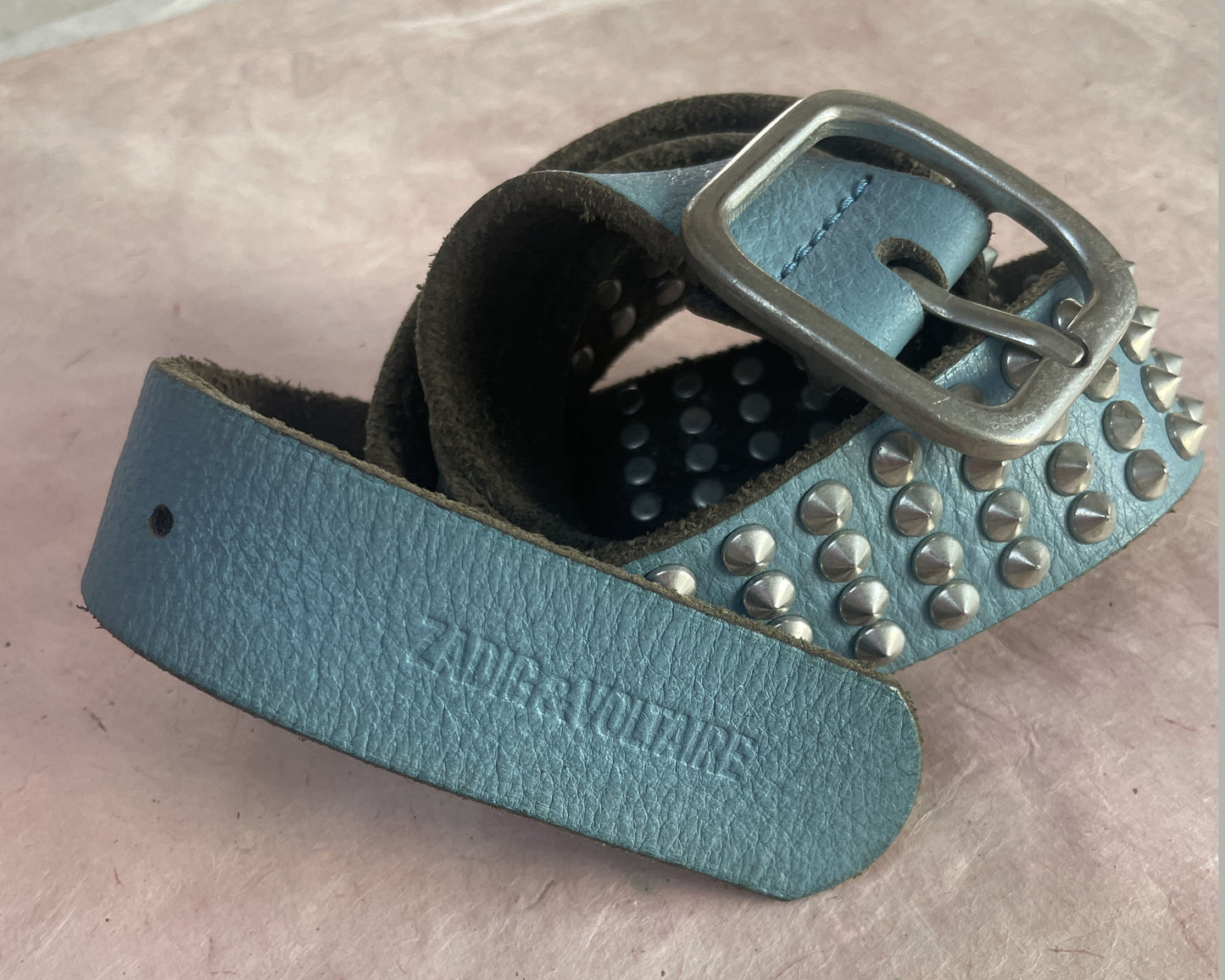 Ceinture cloutée Zazig et Voltaire