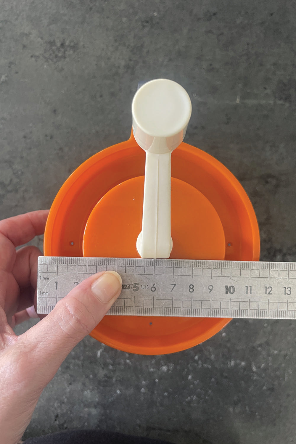 Batteur Cuisine Vintage Orange