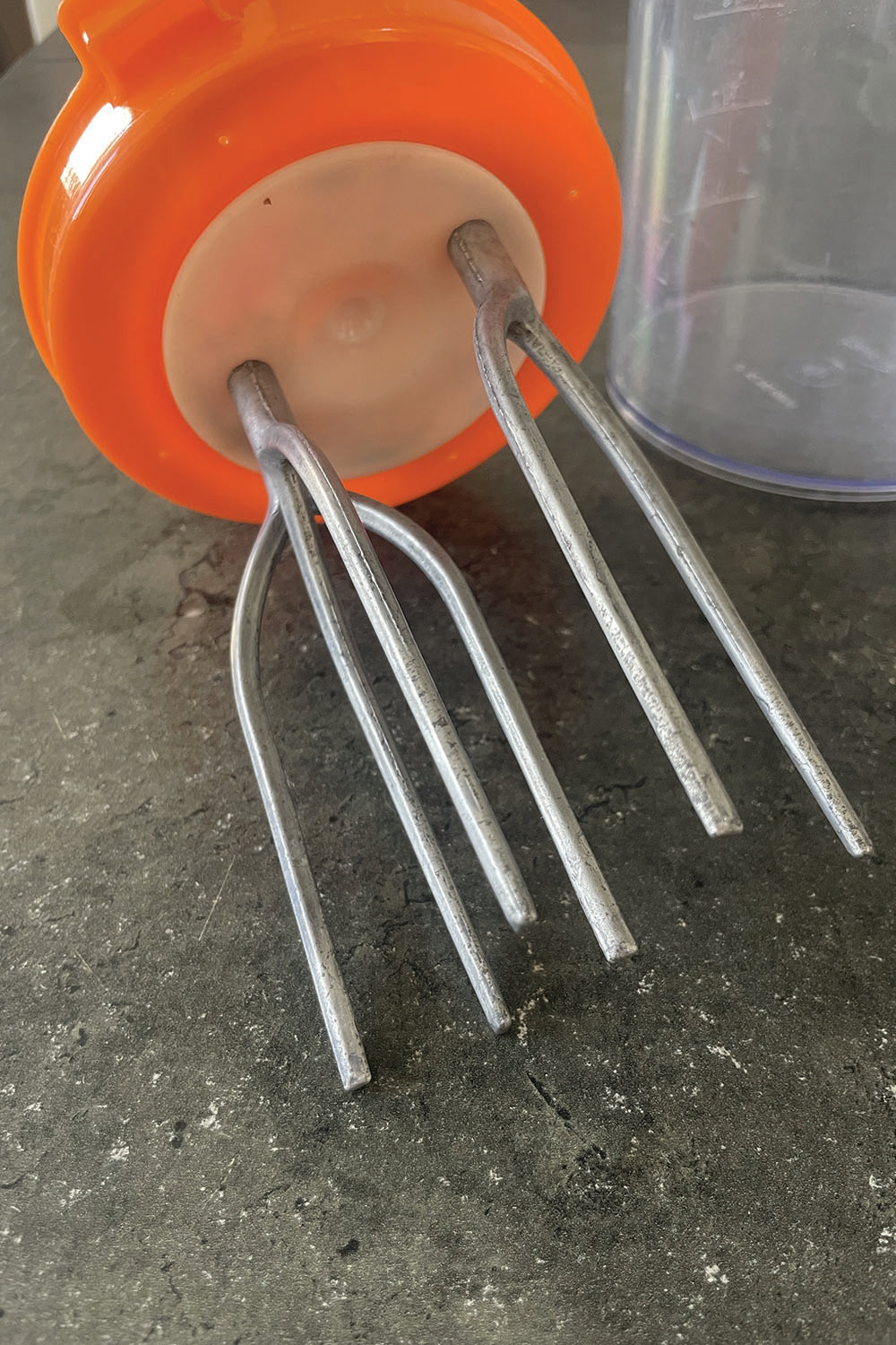 Batteur Cuisine Vintage Orange